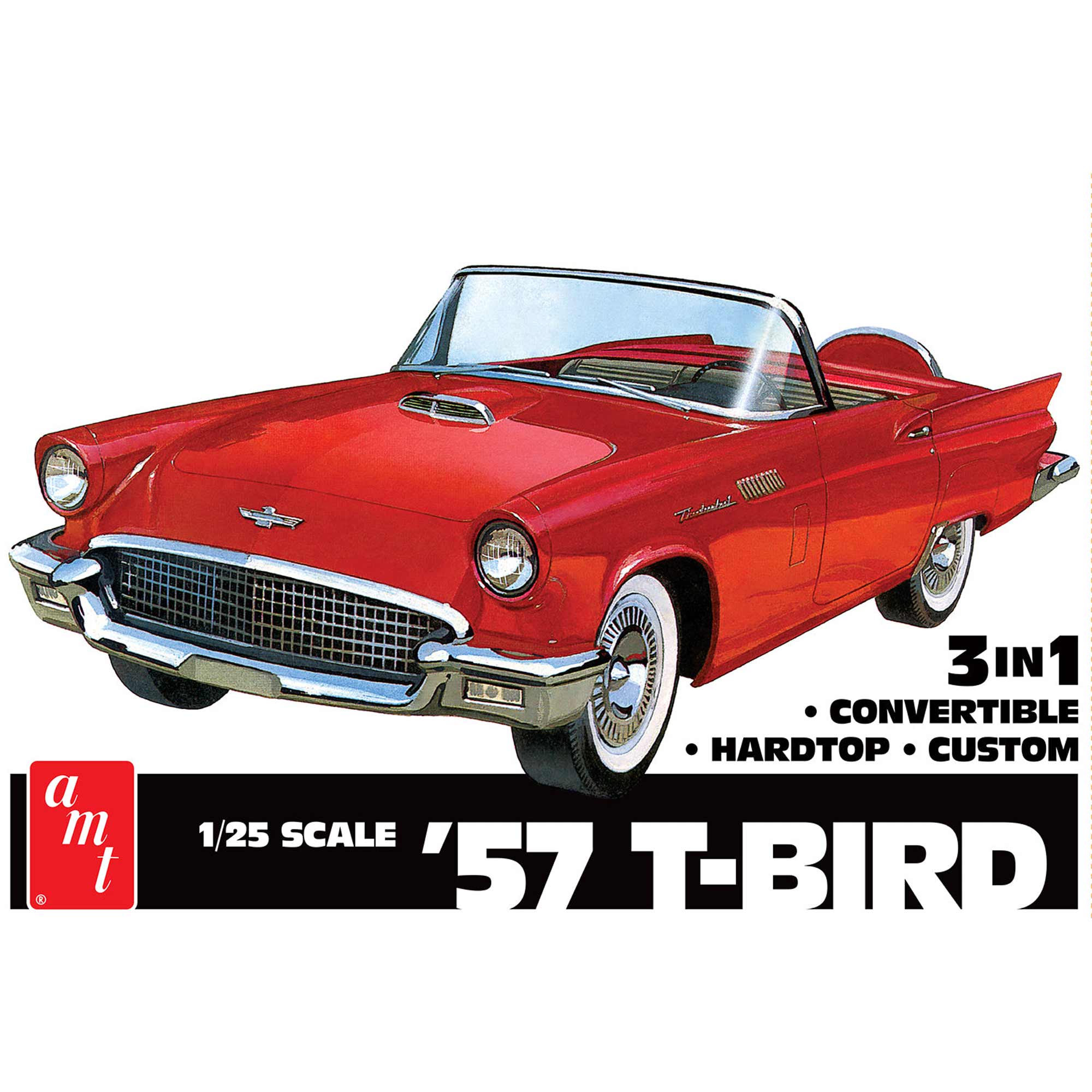 1/25 1957 Ford Thunderbird Model Kit