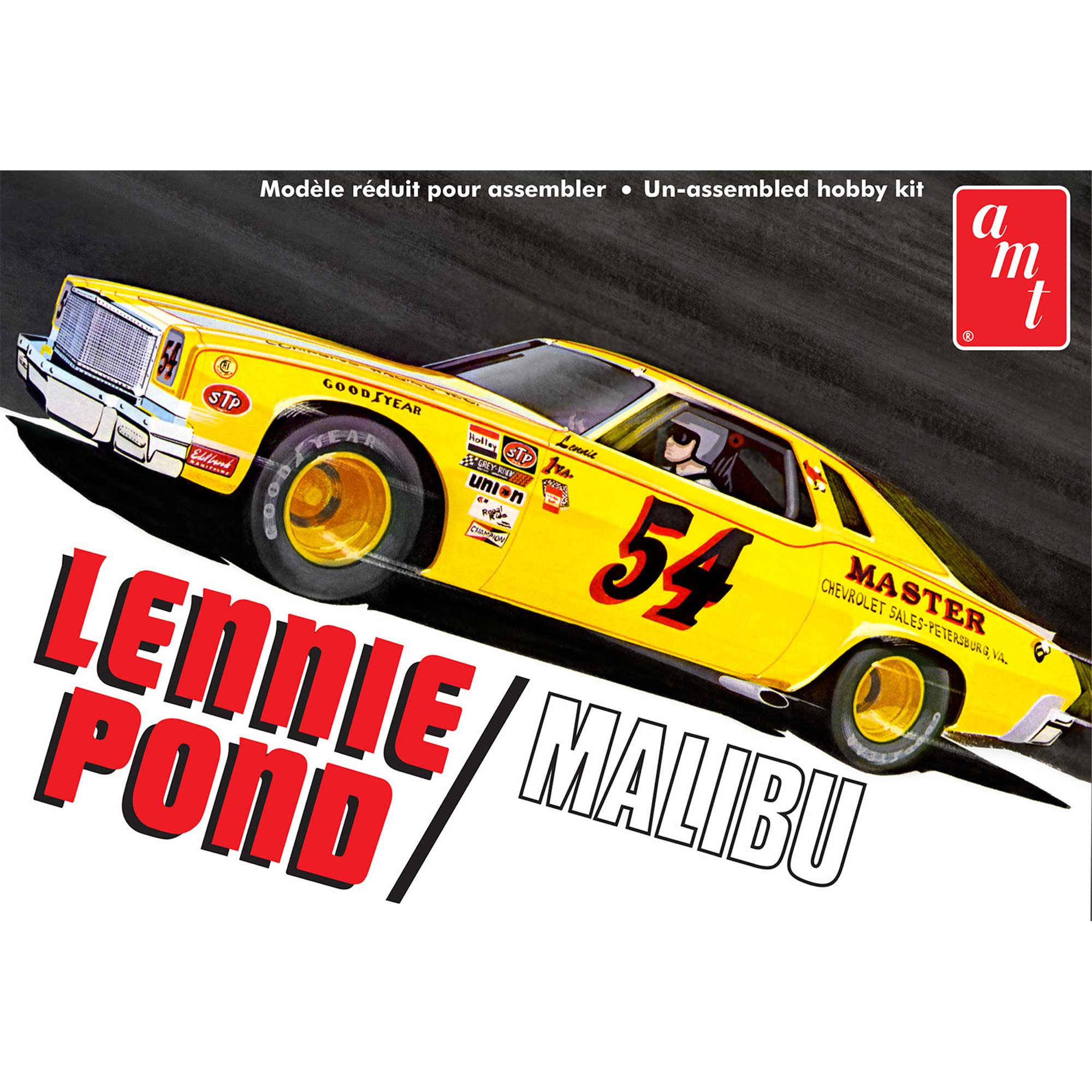 1/25 Lennie Pond 1974 Chevy Malibu Stock Car Model Kit
