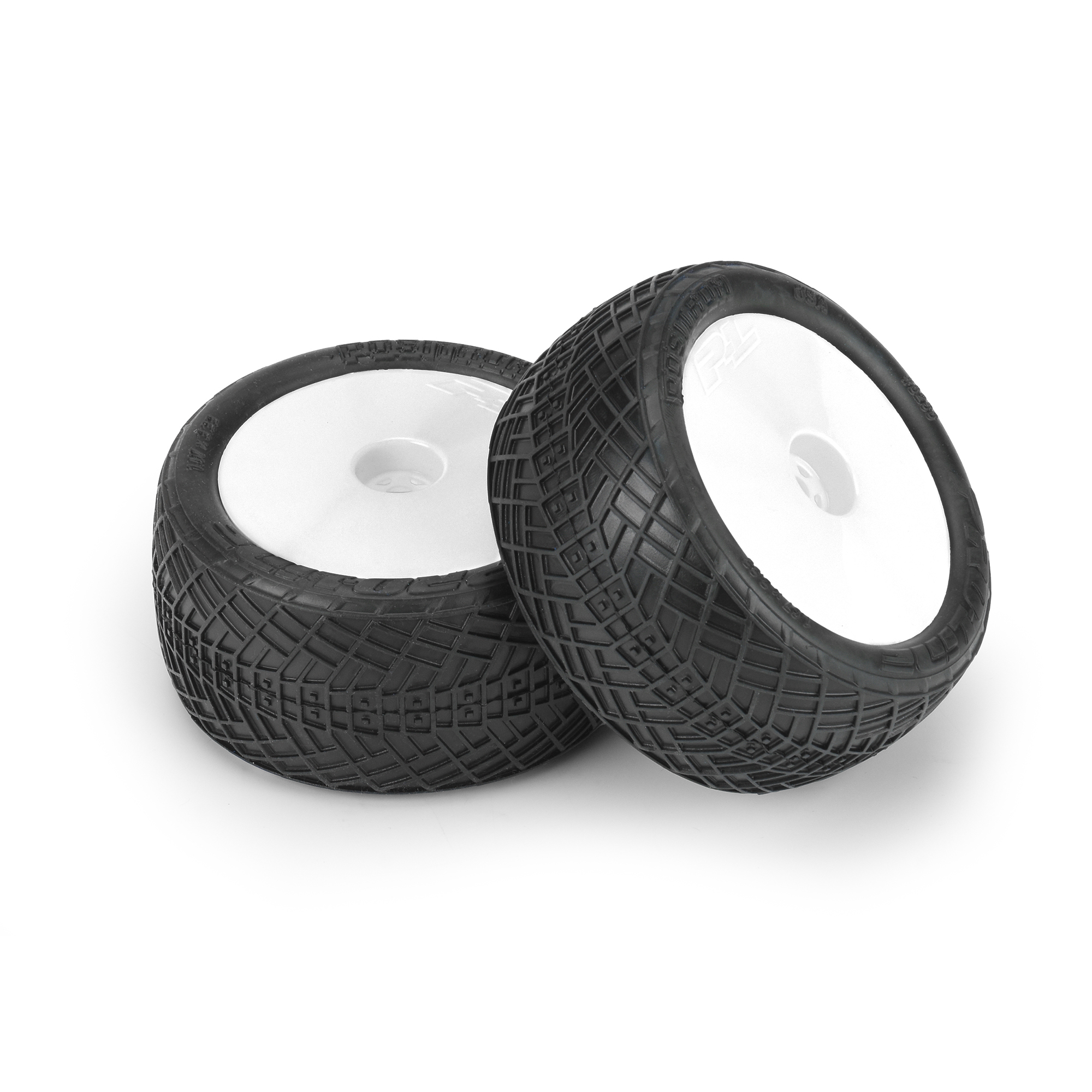 1/10 Positron MC Rear 2.2" Buggy Trs Mntd 12mm Wht Velocity (2)