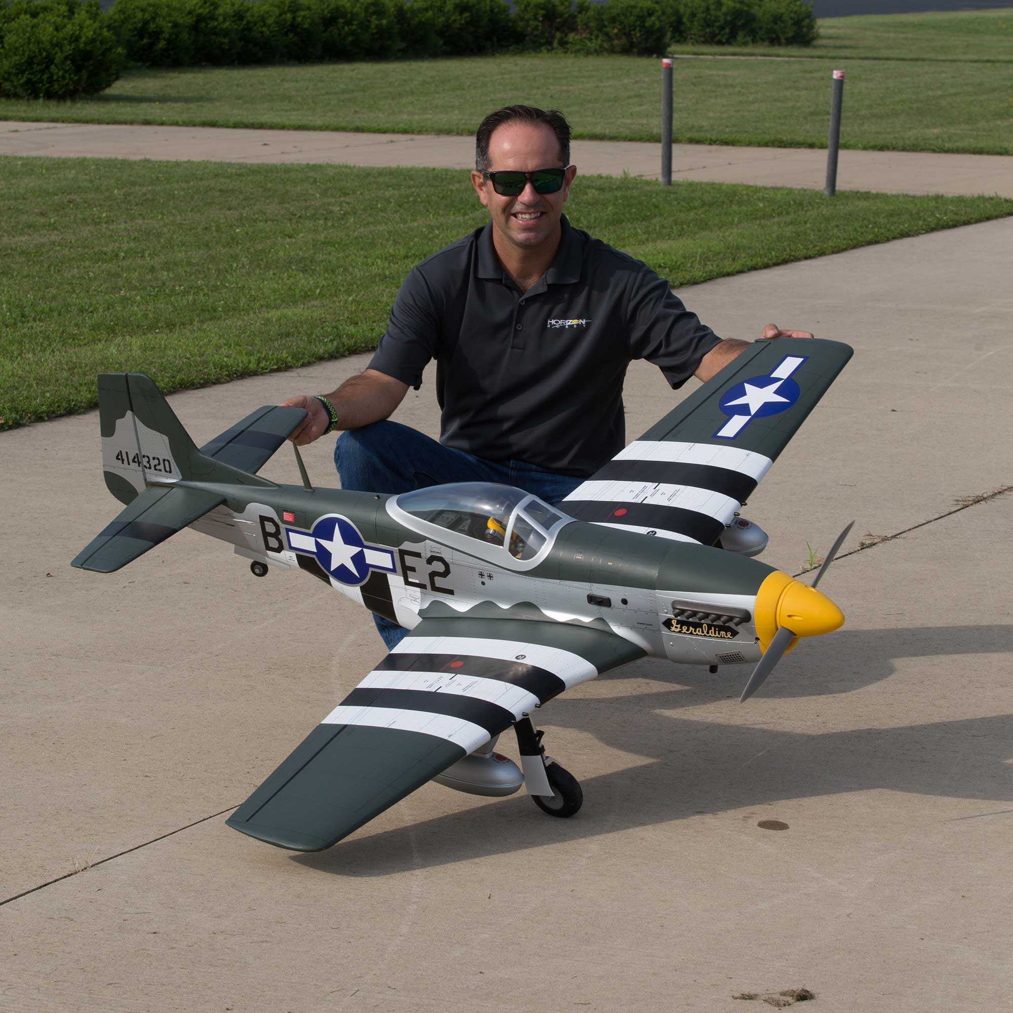P-51D Mustang 20cc ARF, 69.5"
