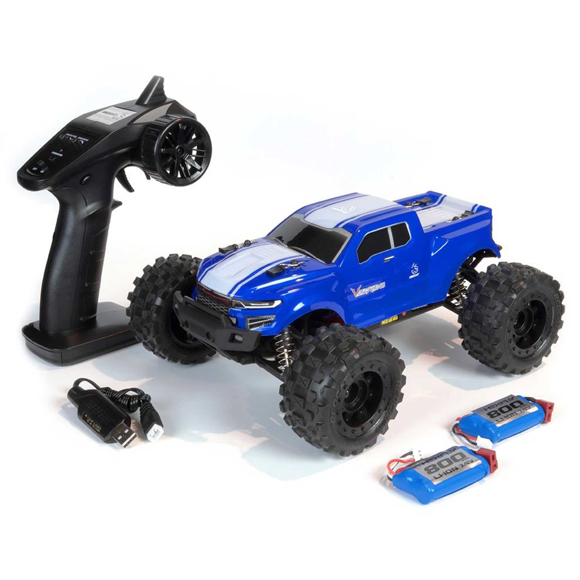 1/16 Volcano-16 4x4 Monster Truck RTR, Blue