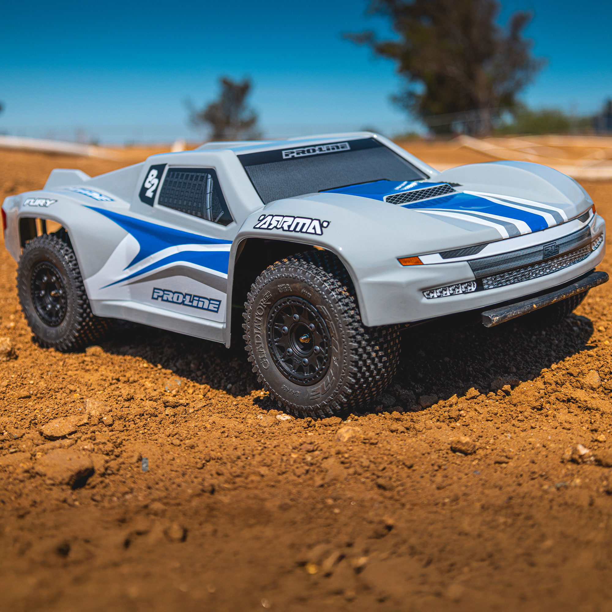 1/10 Pre-Cut Sector Tough-Color Stone Gray Body: Fury