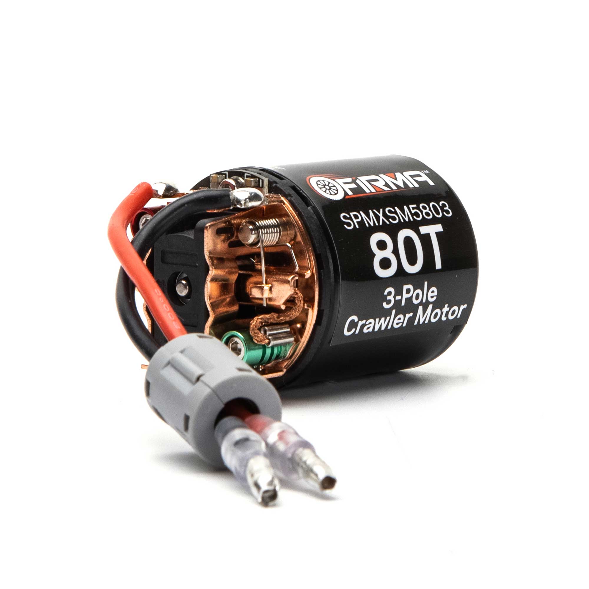 Firma 80T Rebuildable 3-Pole Brushed Crawler Motor