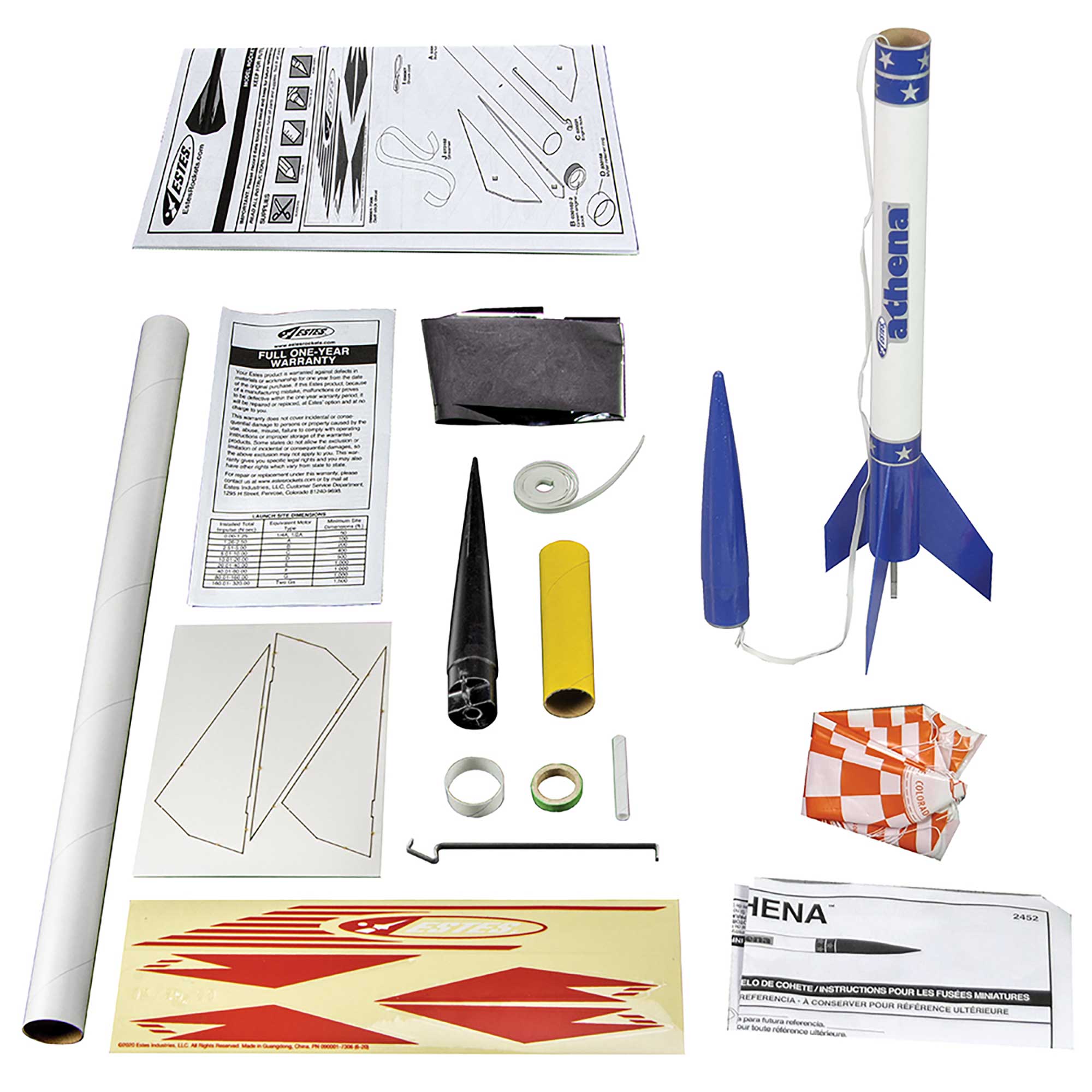 Athena X Model Rocket Starter Set