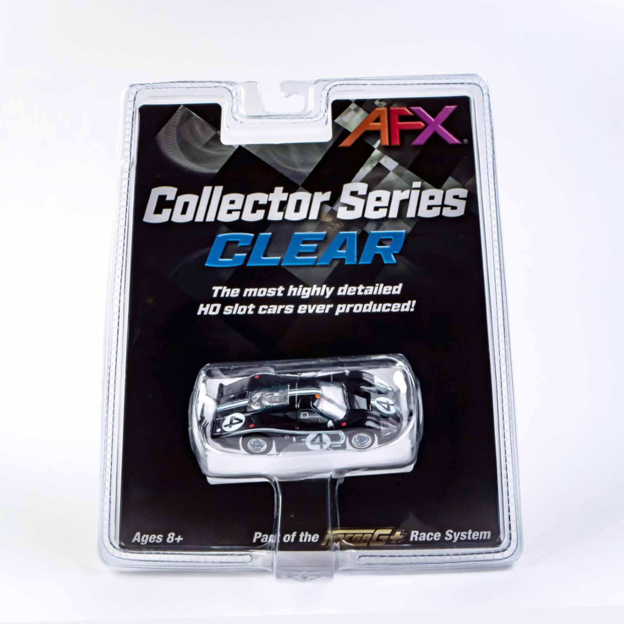 HO 1967 Ford GT40 Mk.IV #4 Mega G+ Slot Car, LeMans Dark Blue