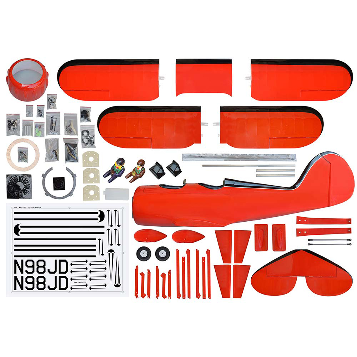 1:5 3/4 Waco F5C GP EP Gas ARF 63"