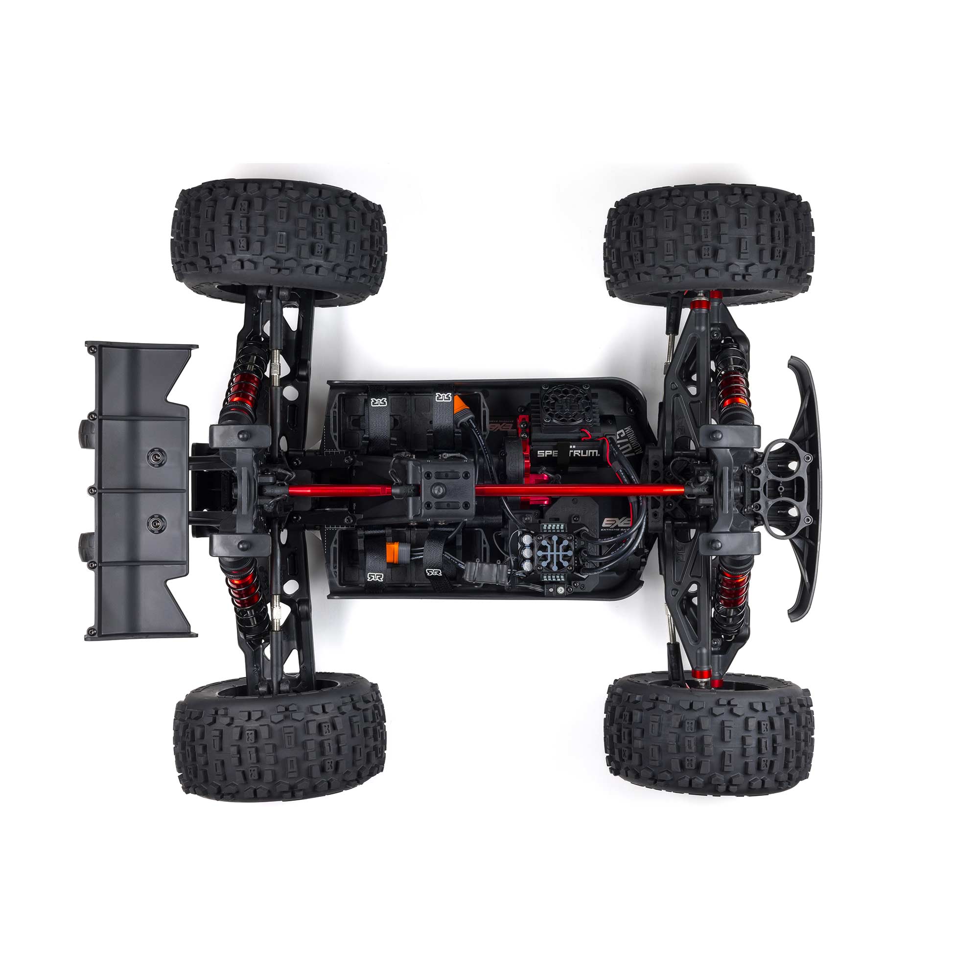 1/5 OUTCAST 8S EXB AVC 4X4 RTR Brushless Stunt Truck, Black - SCRATCH & DENT