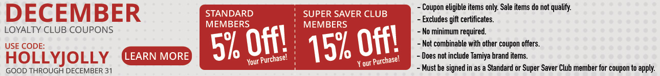 Tower Hobbies Monthy Coupon Codes